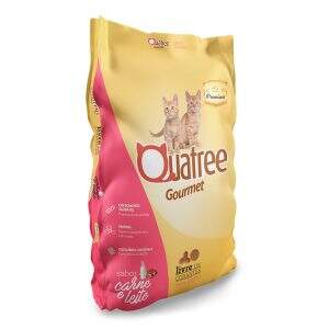 Ração para gatos filhotes sabor carne e leite com entrega sem frete.